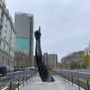 Sports Cliché Or Religious Gesture: Big New Sculpture In Brooklyn Divides Critics